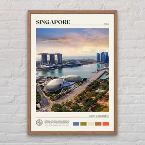 Real Photo, Singapore Print, Singapore Wall Art, Singapore Poster, Singapore Photo, Singapore Poster Print, Singapore Wall Decor