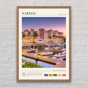 Echte foto, Napels print, Napels muurkunst, Napels poster, Napels foto, Napels poster print, Napels muur decor, Florida poster print