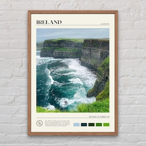 Real Photo, Ireland Print, Ireland Wall Art, Ireland Poster, Ireland Photo, Ireland Poster Print, Ireland Wall Decor, UK Poster