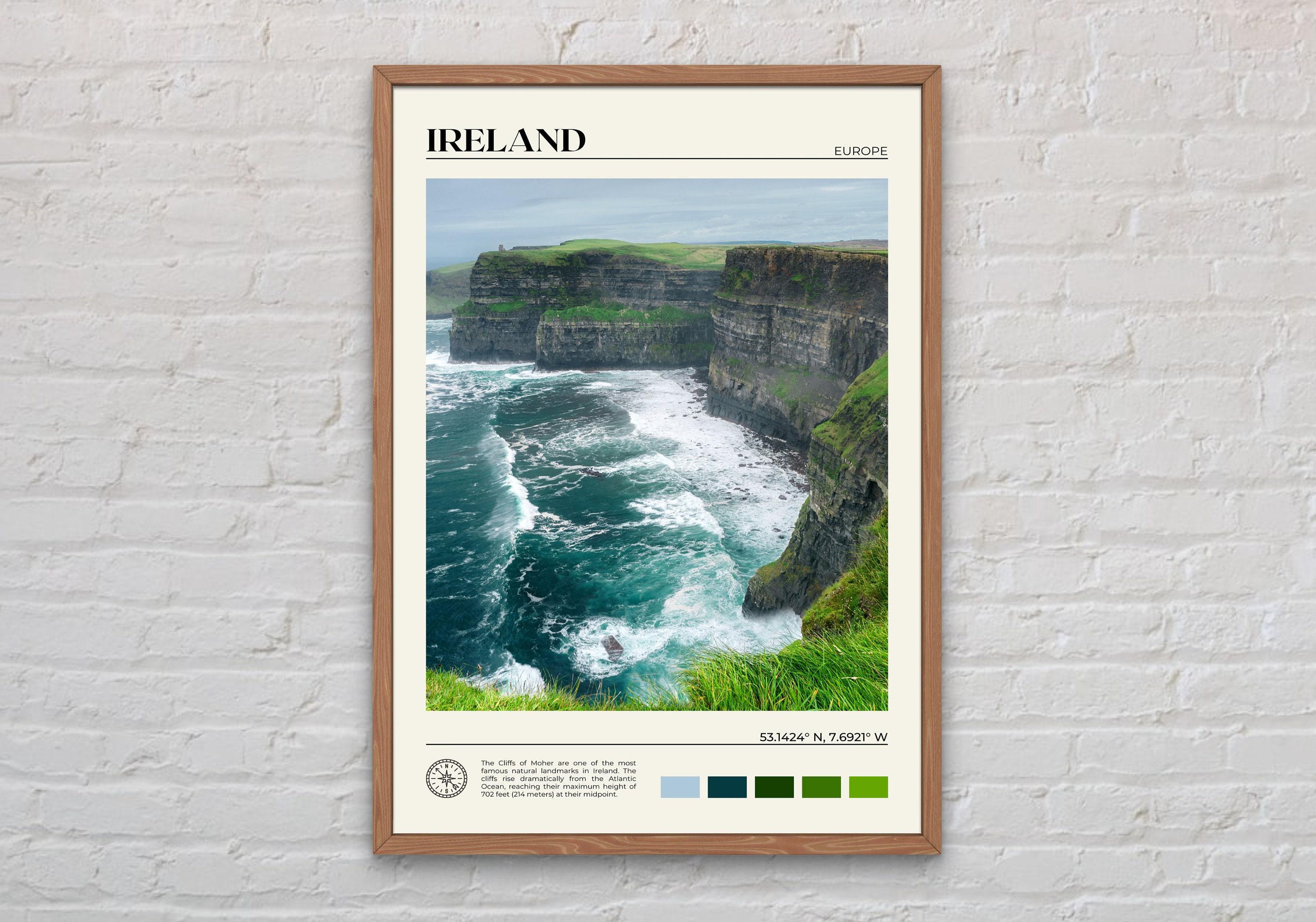 Real Photo, Ireland Print, Ireland Wall Art, Ireland Poster, Ireland Photo, Ireland Poster Print, Ireland Wall Decor, UK Poster