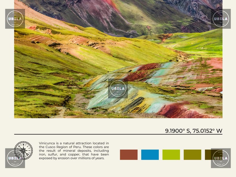 Foto real, Impresión de Perú, Arte mural de Perú, Póster de Perú, Foto de Perú, Impresión de póster de Perú, Decoración de pared de Perú, Impresión de póster de Sudamérica imagen 6