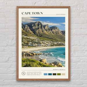 Real Photo, Cape Town Print, Cape Town Wall Art, Cape Town Poster, Cape Town Photo, Cape Town Poster Print, Cape Town Wall Decor