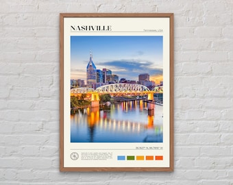 Real Photo, Nashville Print, Nashville Wall Art, Nashville Poster, Nashville Photo, Nashville Poster Print, Nashville Wall Decor