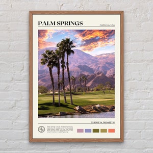 Real Photo, Palm Springs Print, Palm Springs Wall Art, Palm Springs Poster, Palm Springs Photo, Palm Springs Decor, California Print