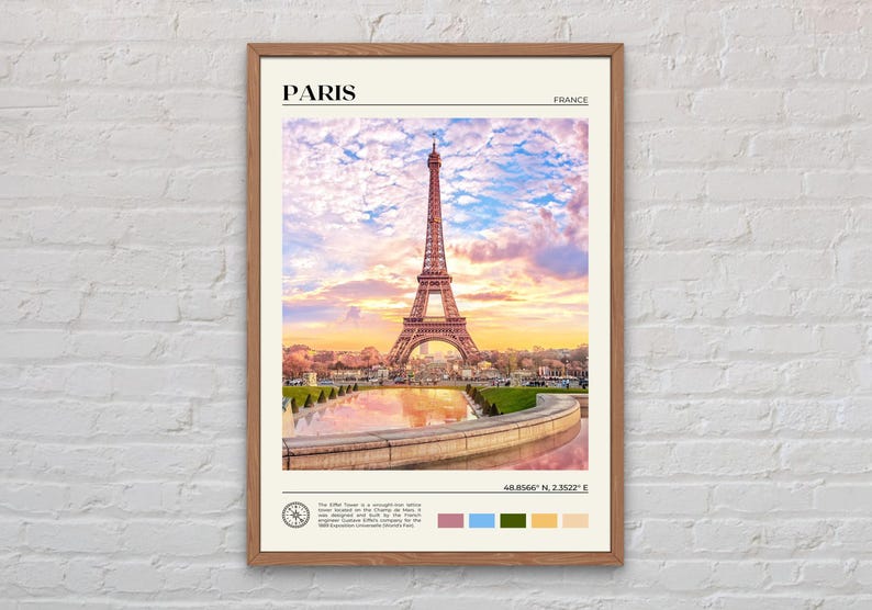 Real Photo, Paris Print, Paris Wall Art, Paris Poster, Paris Photo, Paris Poster Print, Paris Wall Decor, France Poster Print image 1