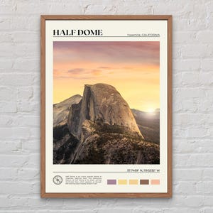 Real Photo, Half Dome Print, Half Dome Wall Art, Half Dome Poster, Half Dome Photo, Half Dome Poster Print, Half Dome Wall Decor, USA
