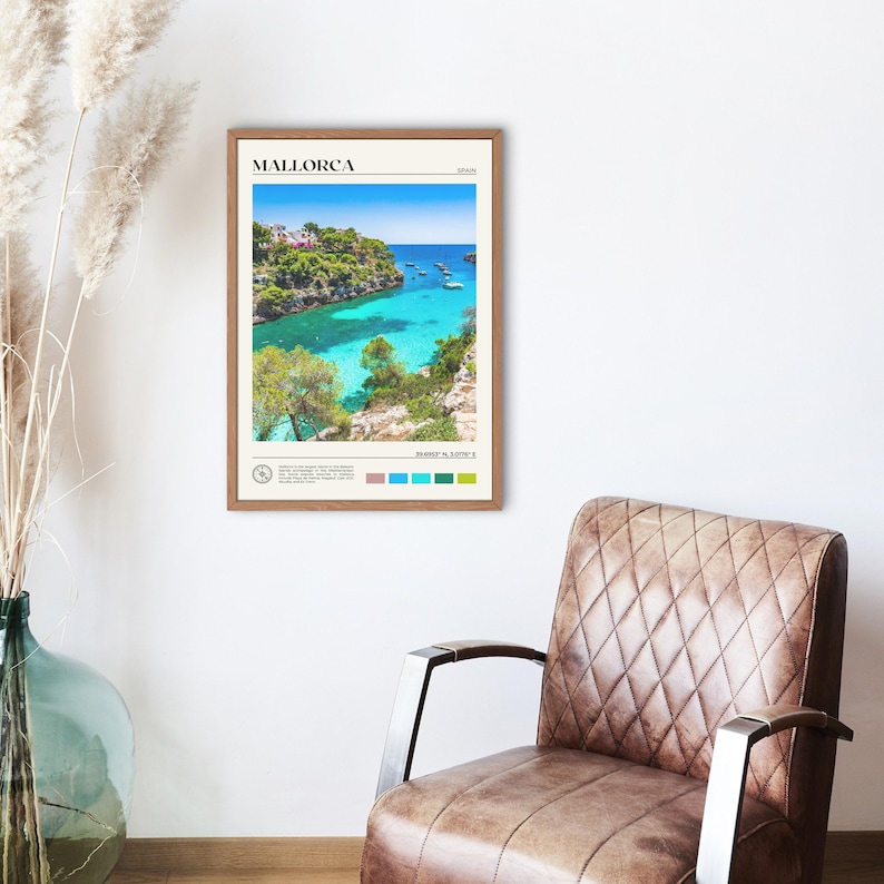 Mayorca Print Real Photo, Mallorca Print, Mallorca Wall Art, Mallorca Poster ...