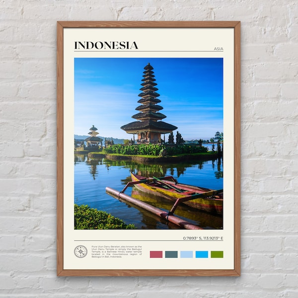 Real Photo, Indonesia Print, Indonesia Wall Art, Indonesia Poster, Indonesia Photo, Indonesia Poster Print, Indonesia Wall Decor