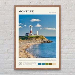 echtes Foto, Montauk Druck, Montauk Wandkunst, Montauk Poster, Montauk Foto, Montauk Poster Druck, Montauk Wanddekor, New York Poster