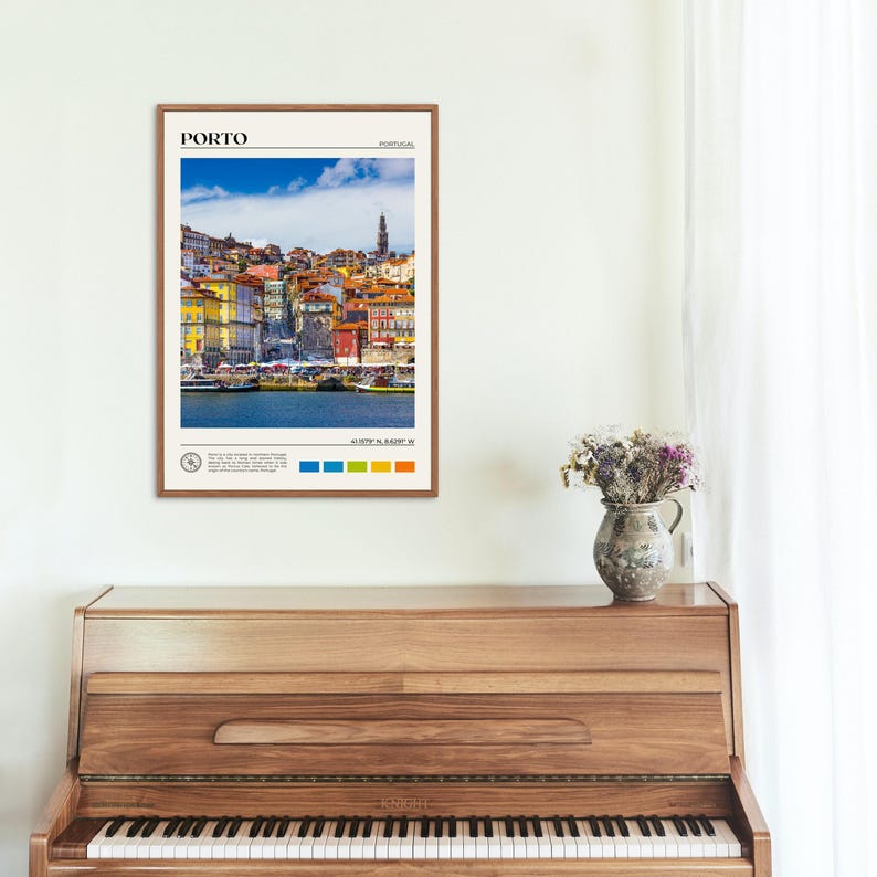 Real Photo, Porto Print, Porto Wall Art, Porto Poster, Porto Photo, Porto Poster Print, Porto Wall Decor, Portugal Poster, Europe image 4