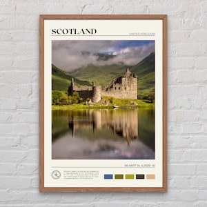 Vraie photo, impression d'Ecosse, art mural Ecosse, affiche d'Ecosse, photo d'Ecosse, impression d'affiche d'Ecosse, décoration murale d'Ecosse, impression du Royaume-Uni