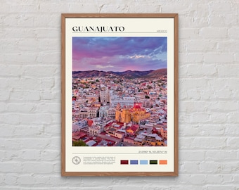 Echtes Foto, Guanajuato Druck, Guanajuato Kunst, Guanajuato Poster, Guanajuato Foto, Guanajuato Poster Druck, Guanajuato Wanddekor