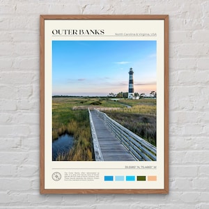 Real Photo, Outer Banks Print, Outer Banks Wall Art, Outer Banks Poster, Outer Banks Photo, Outer Banks Wall Decor, North Carolina