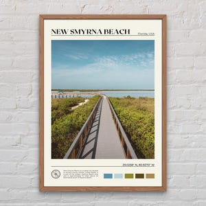 Real Photo, New Smyrna Beach Print, New Smyrna Beach Art, New Smyrna Beach Poster, New Smyrna Beach Photo, New Smyrna Beach Decor, Florida