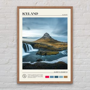 Echtes Foto, Island Druck, Island Wand, Kunst, Island Poster, Island Foto, Island Poster, Island Wand dekor, Europa Print