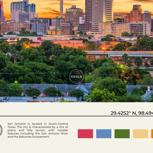 Real Photo, San Antonio Print, San Antonio Art, San Antonio Poster, San Antonio Photo, San Antonio Poster Print, San Antonio Decor image 6