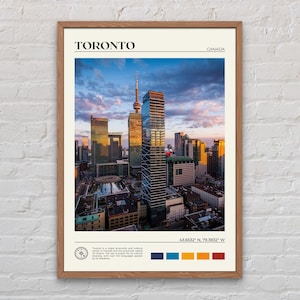 Real Photo, Toronto Print, Toronto Wall Art, Toronto Poster, Toronto Photo, Toronto Poster Print, Toronto Wall Decor, Canada Print