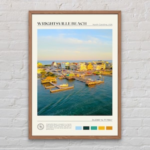 Real Photo, Wrightsville Beach Print, Wrightsville Beach Art, Wrightsville Beach Poster, Wrightsville Beach Photo, North Carolina