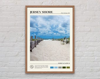 Real Photo, Jersey Shore Print, Jersey Shore Wall Art, Jersey Shore Poster, Jersey Shore Photo, Jersey Shore Wall Decor, USA Poster