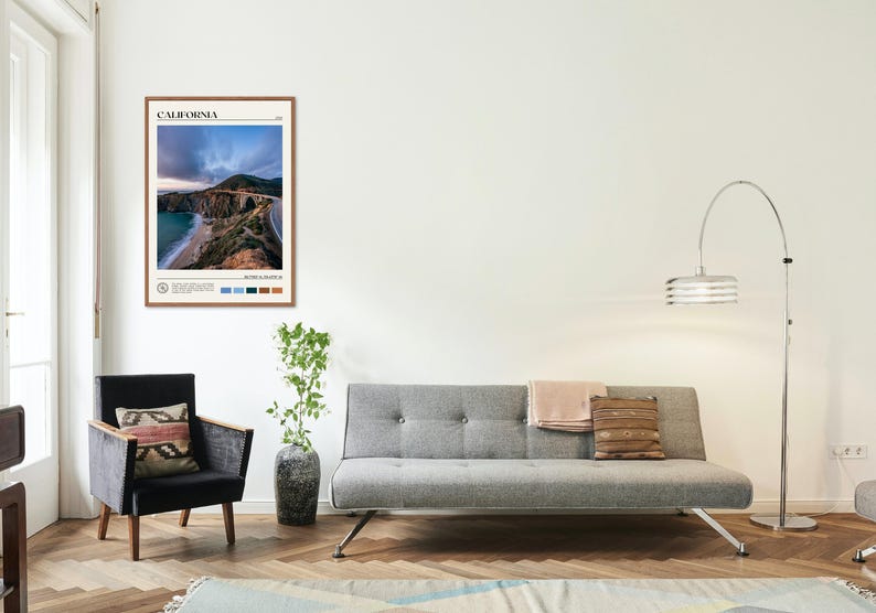 Real Photo, California Print, California Wall Art, California Poster, California Photo, California Poster Print, California Decor image 3