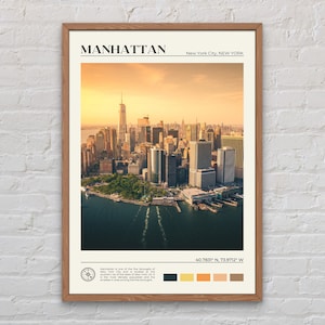 Real Photo, Manhattan Print, Manhattan Wall Art, Manhattan Poster, Manhattan Photo, Manhattan Poster Print, Manhattan Wall Decor, USA