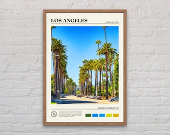 Real Photo, Los Angeles Print, Los Angeles Wall Art, Los Angeles Poster, Los Angeles Photo, Los Angeles Poster Print, California