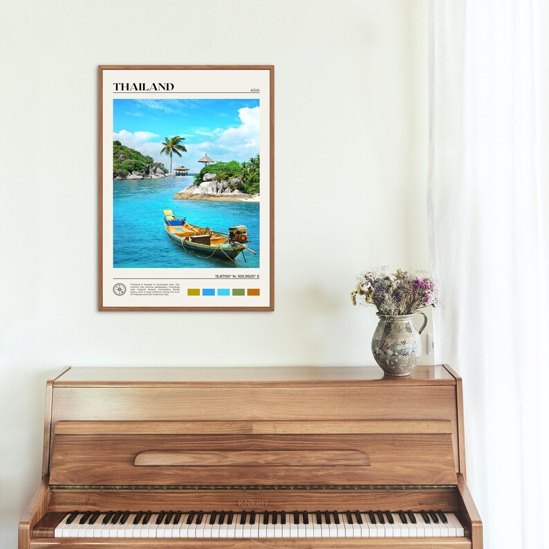 Real Photo, Thailand Print, Thailand Wall Art, Thailand Poster, Thailand Photo, Thailand Poster Print, Thailand Wall Decor, Asia image 4