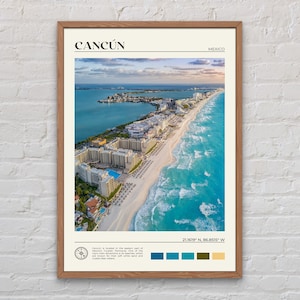 Echte foto, print Cancún, kunst aan de muur van Cancún, poster van Cancún, foto van Cancún, foto van Cancún, poster van Cancún, decor van de muur van Cancún, poster afdrukken van Mexico