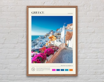 Real Photo, Greece Print, Greece Wall Art, Greece Poster, Greece Photo, Greece Poster Print, Greece Wall Decor, Europe Poster Print