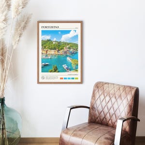 Prawdziwe zdjęcie, wydruk z Portofino, sztuka ścienna z Portofino, plakat z Portofino, zdjęcie z Portofino, wydruk plakatu z Portofino, wystrój Portofino, Włochy zdjęcie 2