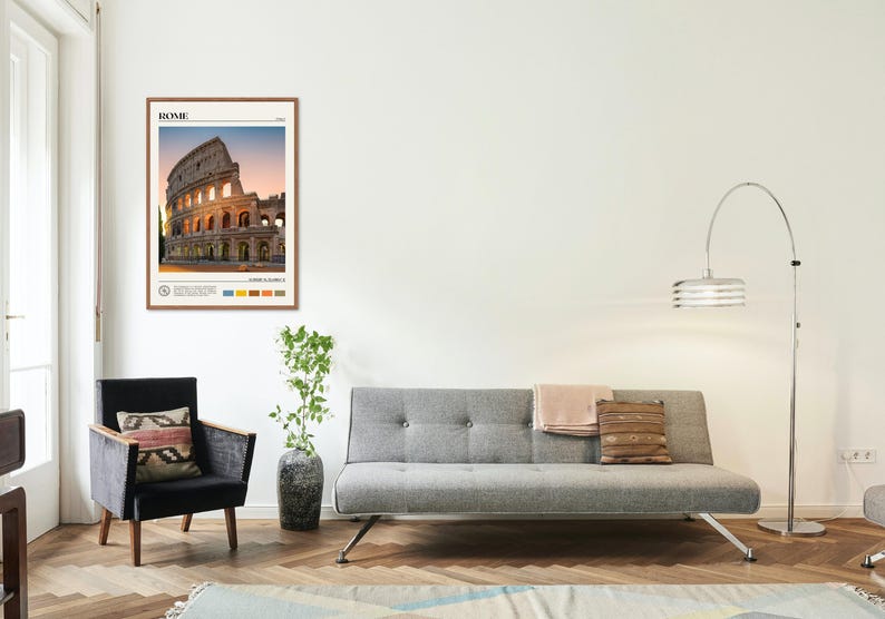 Real Photo, Rome Print, Rome Wall Art, Rome Poster, Rome Photo, Rome Poster Print, Rome Wall Decor, Roma Print, Italy Poster Print image 3