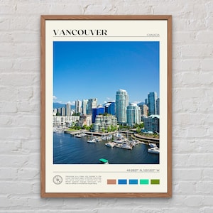 Real Photo, Vancouver Print, Vancouver Wall Art, Vancouver Poster, Vancouver Photo, Vancouver Poster Print, Vancouver Decor, Canada