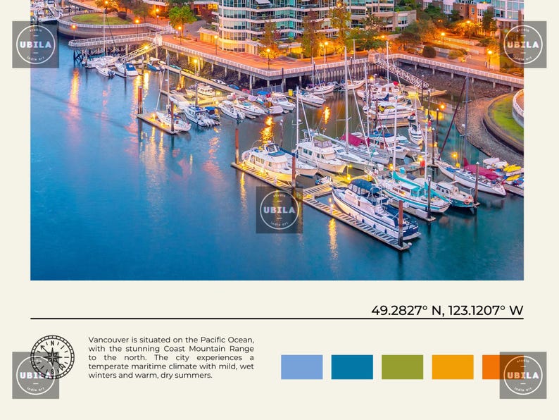 Real Photo, Vancouver Print, Vancouver Wall Art, Vancouver Poster, Vancouver Photo, Vancouver Poster Print, Vancouver Decor, Canada image 6