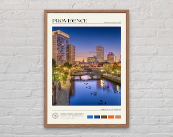 Real Photo, Providence Print, Providence Wall Art, Providence Poster, Providence Photo, Providence Wall Decor, Rhode Island Print