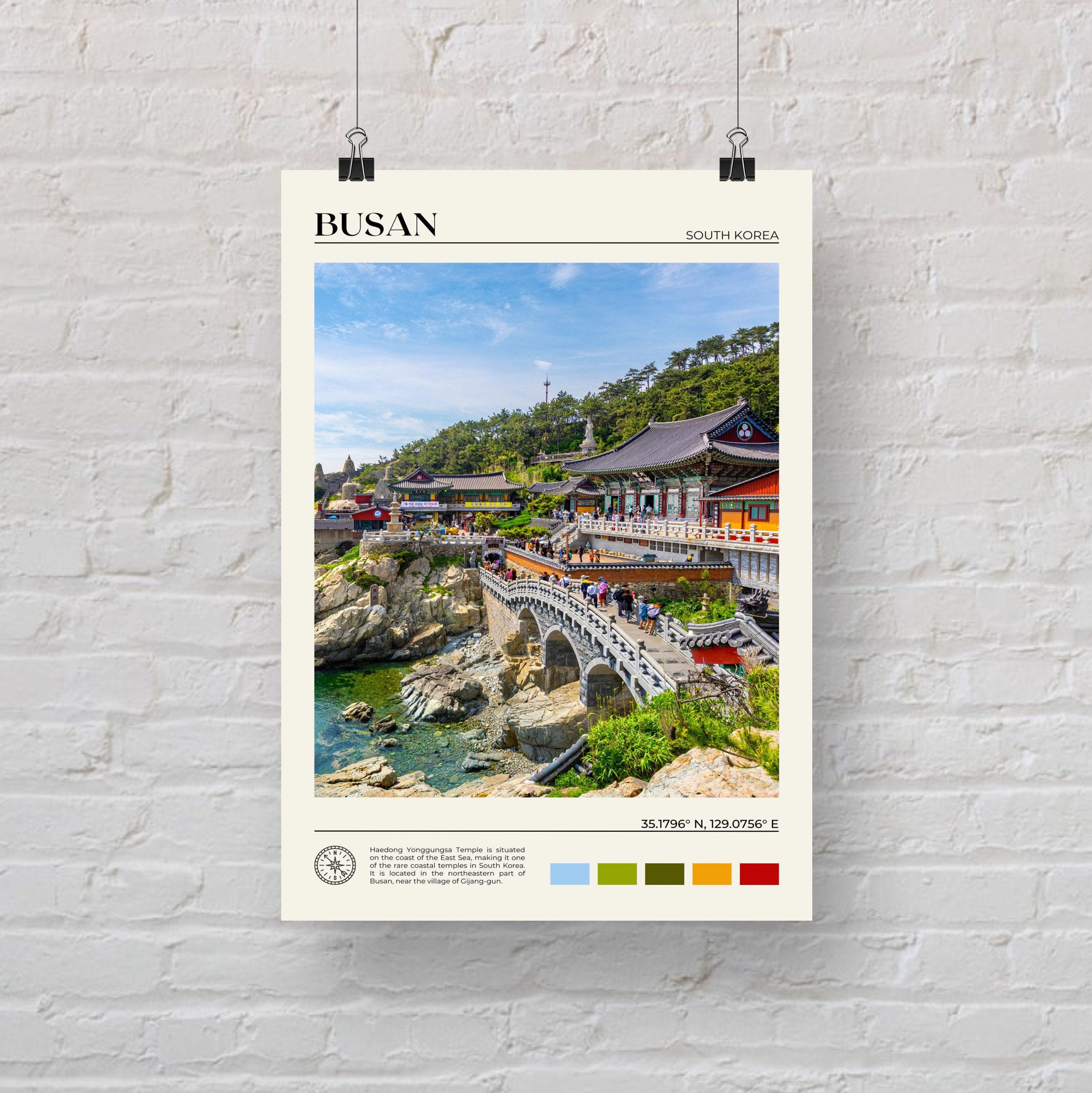 Real Photo, Busan Print, Busan Wall Art, Busan Poster, Busan Photo ...