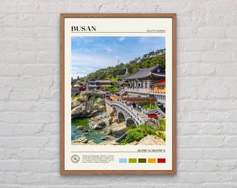 Real Photo, Busan Print, Busan Wall Art, Busan Poster, Busan Photo, Busan Poster Print, Busan Wall Decor, South Korea Poster Print