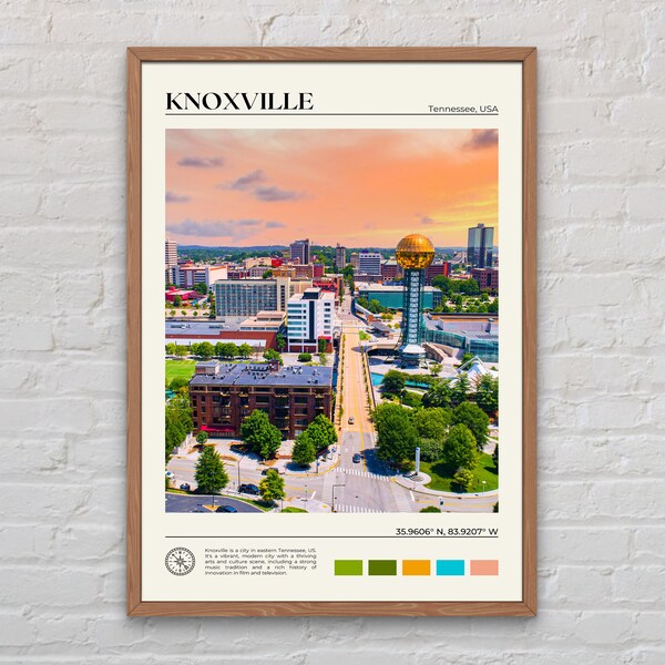 Knoxville Wall Art Etsy