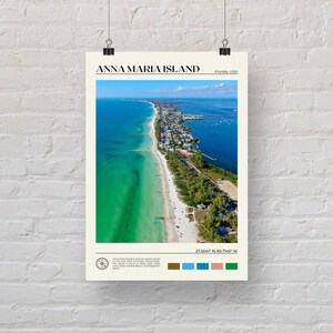 Echtes Foto, Anna Maria Island Druck, Anna Maria Island Wandkunst, Anna Maria Island Poster, Anna Maria Island Foto, Florida Poster Bild 5
