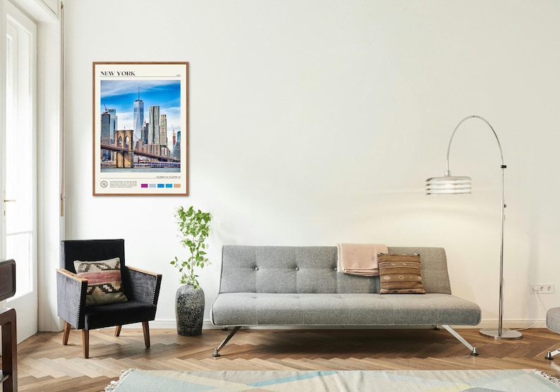 Real Photo, New York State Print, New York Wall Art, New York Poster, New York Photo, New York Poster Print, New York Decor, USA image 3