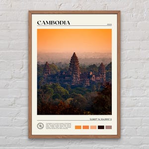 Real Photo, Cambodia Print, Cambodia Wall Art, Cambodia Poster, Cambodia Photo, Cambodia Poster Print, Cambodia Wall Decor, Asia