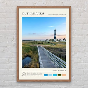 Real Photo, Outer Banks Print, Outer Banks Wall Art, Outer Banks Poster, Outer Banks Photo, Outer Banks Wall Decor, North Carolina