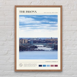 Real Photo, The Bronx Print, The Bronx Wall Art, The Bronx Poster, The Bronx Photo, The Bronx Poster Print, The Bronx Wall Decor, USA
