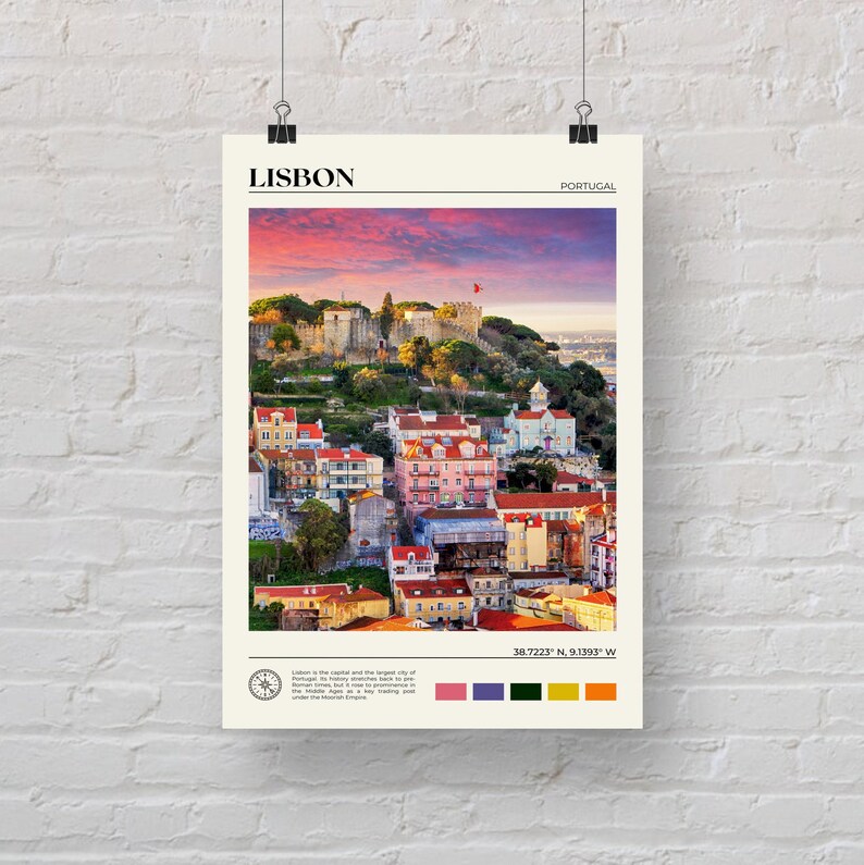 Real Photo, Lisbon Print, Lisbon Wall Art, Lisbon Poster, Lisbon Photo, Lisbon Poster Print, Lisbon Wall Decor, Portugal Poster image 5