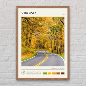 Real Photo, Virginia Print, Virginia Wall Art, Virginia Poster, Virginia Photo, Virginia Poster Print, Virginia Decor, USA Poster