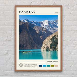 Foto real, impressão do Paquistão, arte de parede do Paquistão, pôster do Paquistão, foto do Paquistão, impressão de pôster do Paquistão, decoração de parede do Paquistão, Ásia