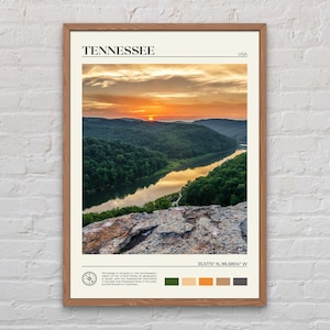 Echte foto, Tennessee Print, Tennessee Wall Art, Tennessee Poster, Tennessee Photo, Tennessee Poster Print, Tennessee Wall Decor, VS