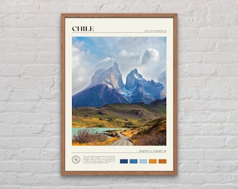 Real Photo, Chile Print, Chile Wall Art, Chile Poster, Chile Photo, Chile Poster Print, Chile Wall Decor, South America Poster Print