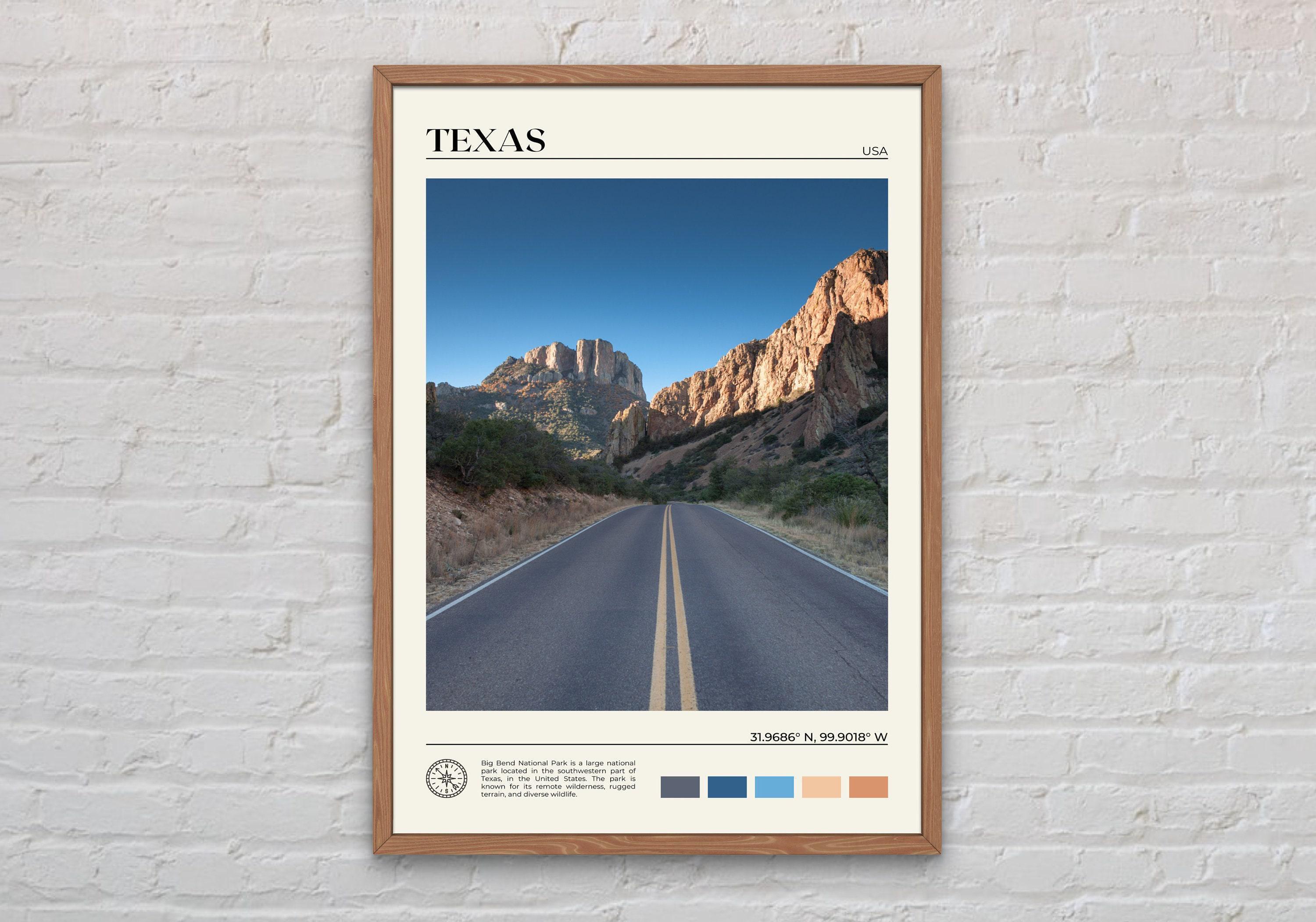 Real Photo, Texas Print, Texas Wall Art, Texas Poster, Texas Photo ...