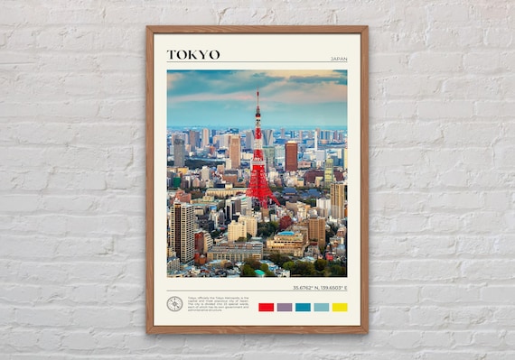 Real Photo, Tokyo Print, Tokyo Wall Art, Tokyo Poster, Tokyo Photo, Tokyo Poster Print, Tokyo Wall Decor, Japan Poster Print, Asia