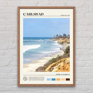 Real Photo, Carlsbad Print, Carlsbad Wall Art, Carlsbad Poster, Carlsbad Photo, Carlsbad Poster Print, Carlsbad Decor, California